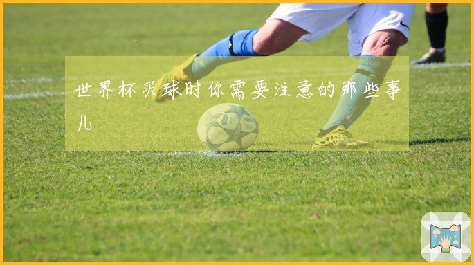 世界杯买球时你需要注意的那些事儿